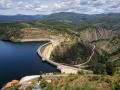 Vista del embalse y presa del Atazar